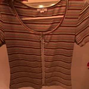 Super cute ardene striped shirt